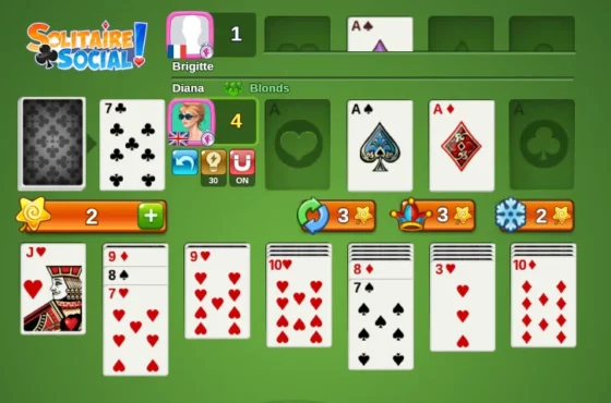 Free online Solitaire — Solitaire Social — PvP web game